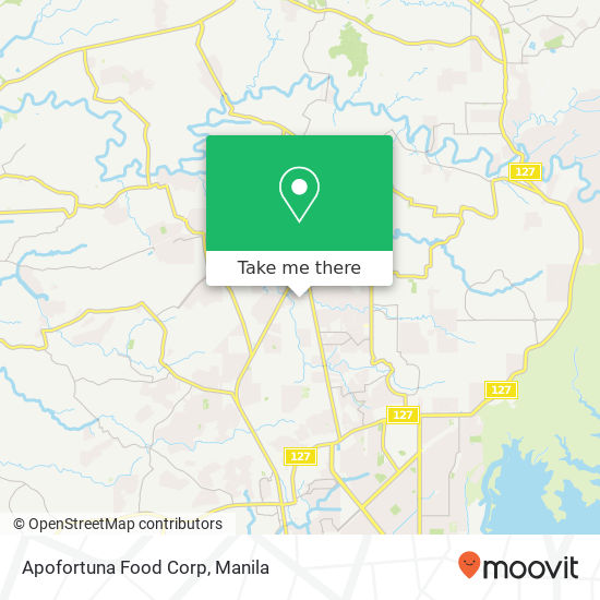 Apofortuna Food Corp map