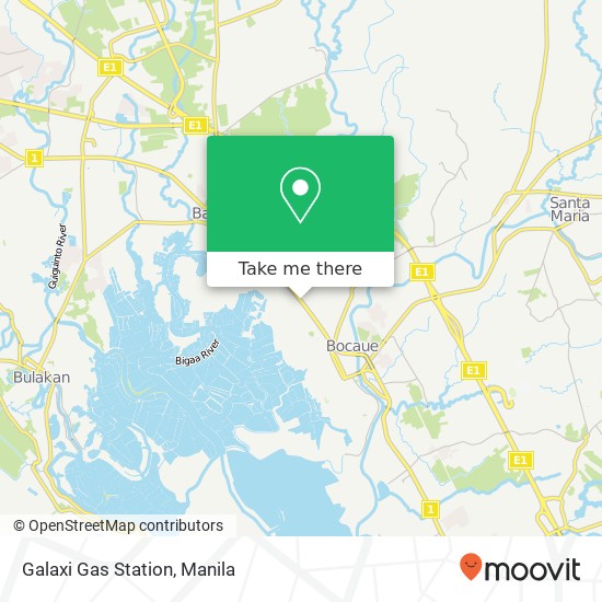 Galaxi Gas Station map