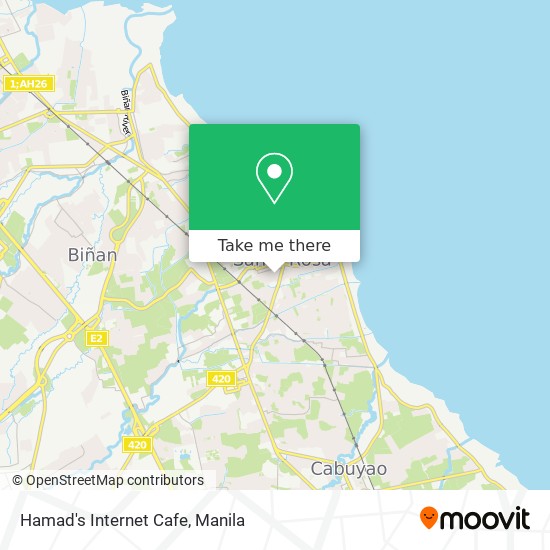 Hamad's Internet Cafe map
