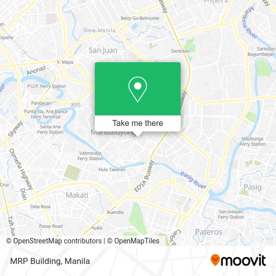 MRP Building map