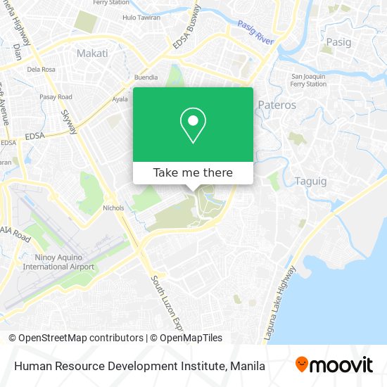 Human Resource Development Institute map