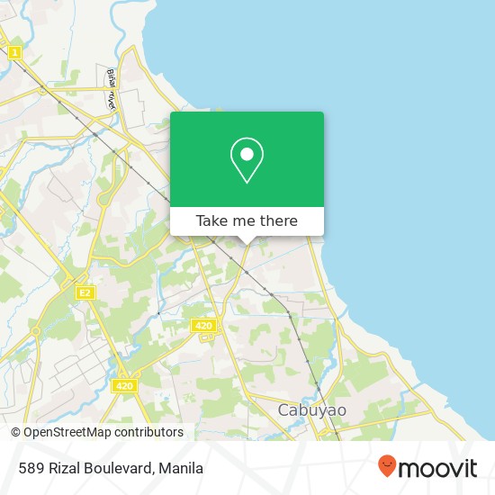 589 Rizal Boulevard map