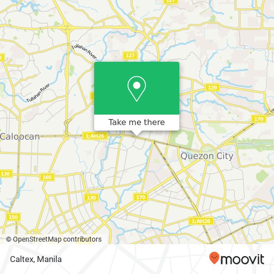 Caltex map