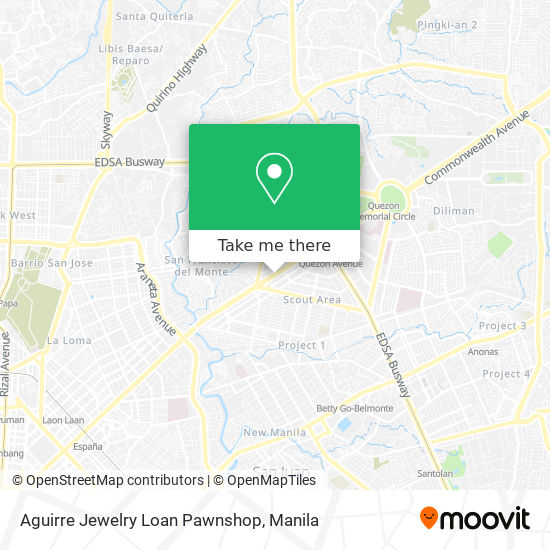 Aguirre Jewelry Loan Pawnshop map