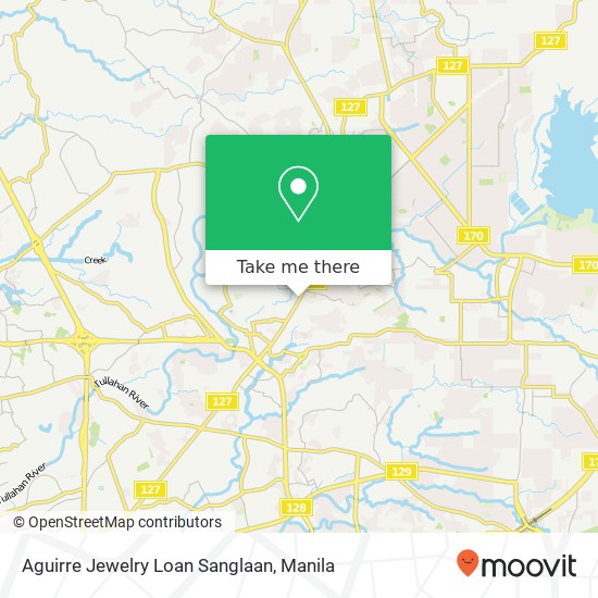 Aguirre Jewelry Loan Sanglaan map