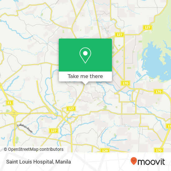 Saint Louis Hospital map