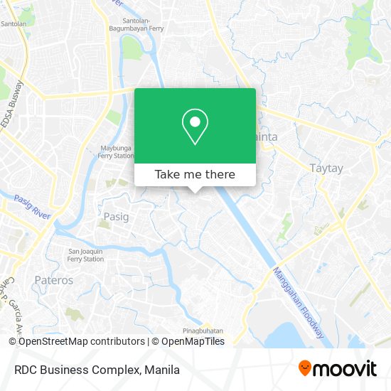 RDC Business Complex map