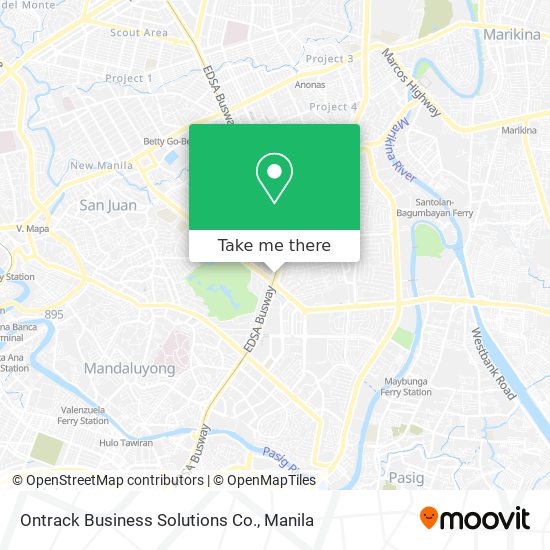 Ontrack Business Solutions Co. map