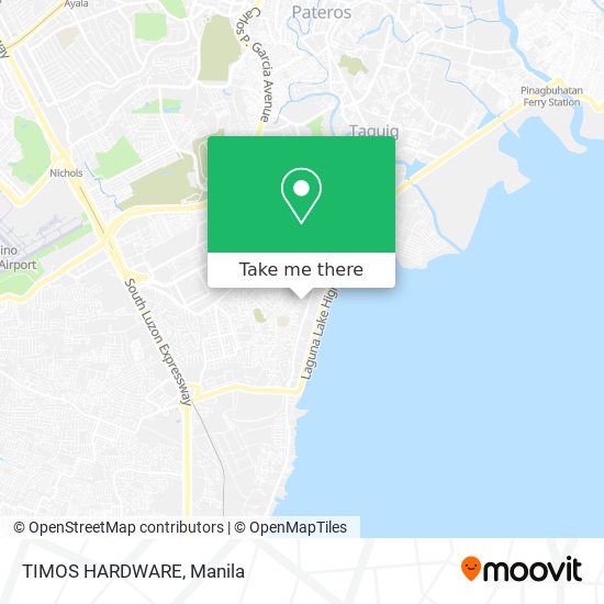 TIMOS HARDWARE map