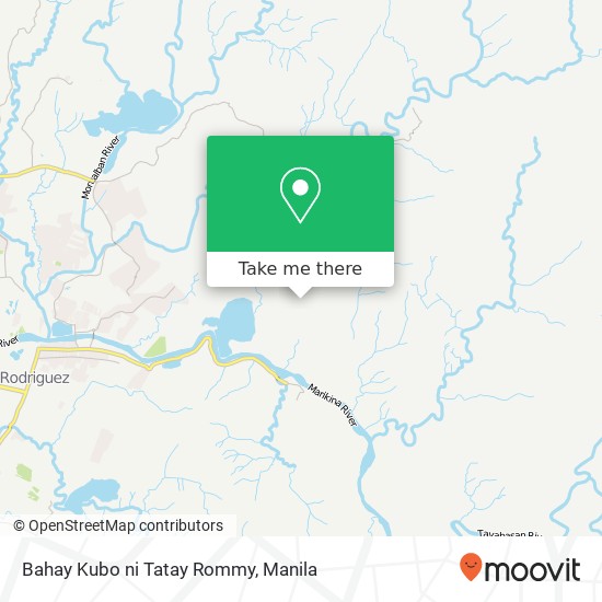 Bahay Kubo ni Tatay Rommy map