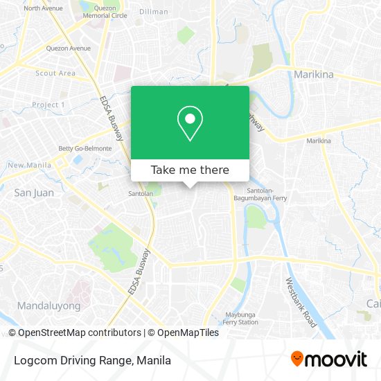 Logcom Driving Range map