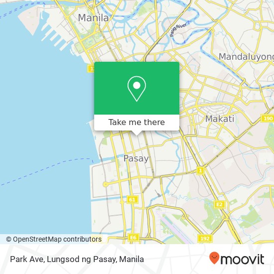 Park Ave, Lungsod ng Pasay map