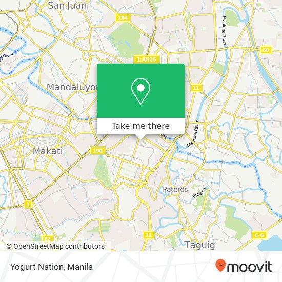 Yogurt Nation map