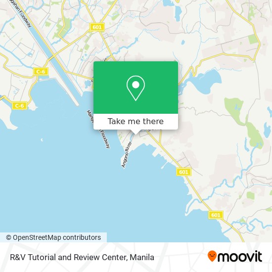R&V Tutorial and Review Center map