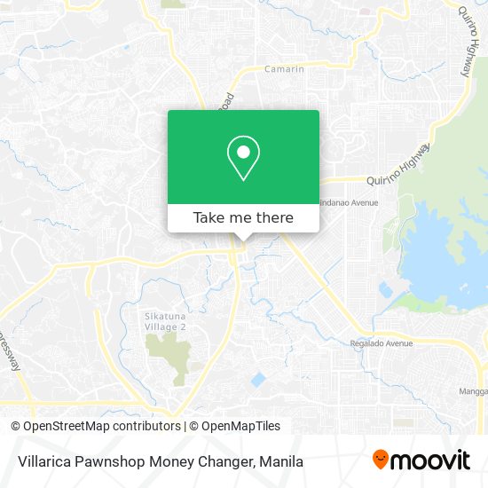 Villarica Pawnshop Money Changer map