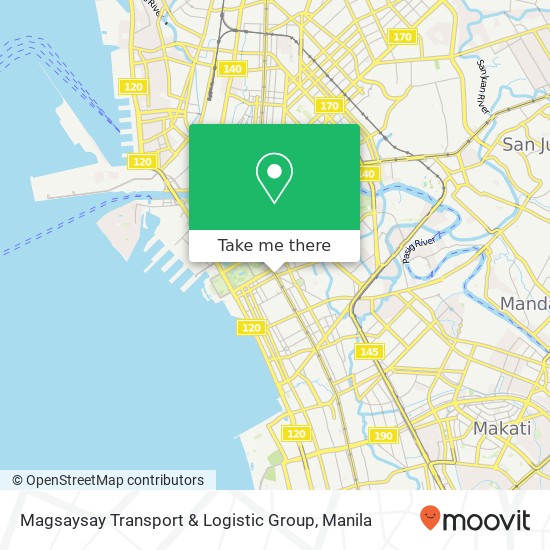 Magsaysay Transport & Logistic Group map