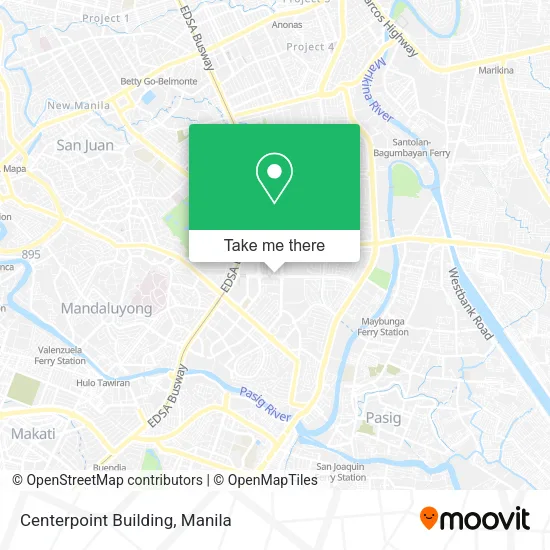 Centerpoint Building map