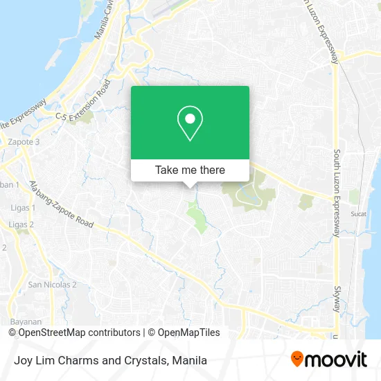 Joy Lim Charms and Crystals map