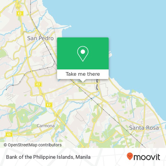 Bank of the Philippine Islands map