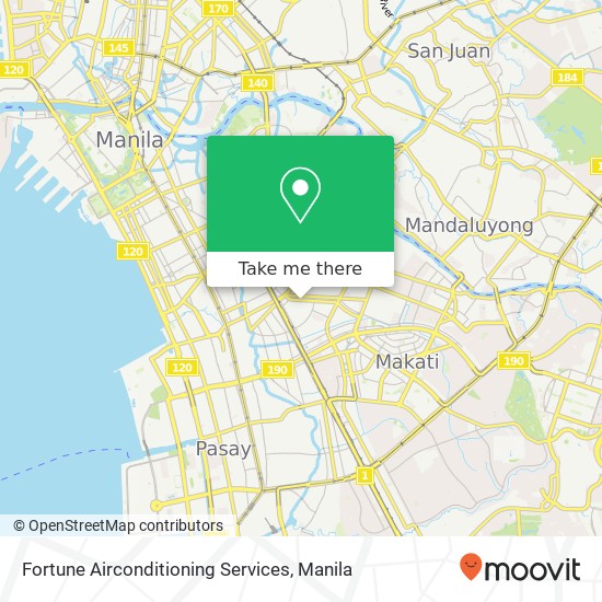 Fortune Airconditioning Services map