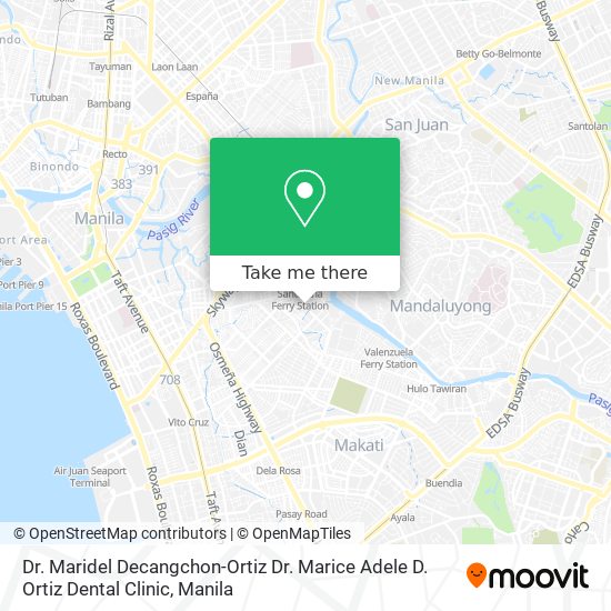 Dr. Maridel Decangchon-Ortiz Dr. Marice Adele D. Ortiz Dental Clinic map