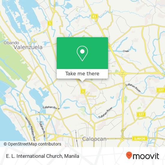 E. L. International Church map