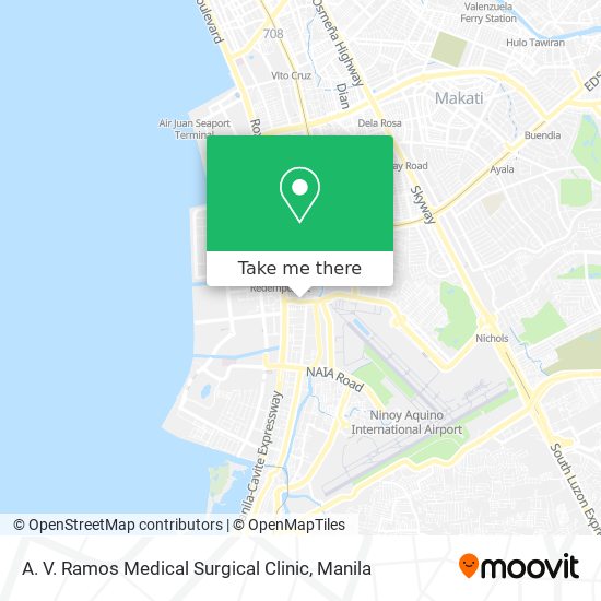 A. V. Ramos Medical Surgical Clinic map