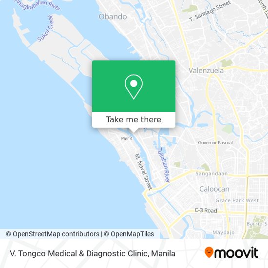 V. Tongco Medical & Diagnostic Clinic map