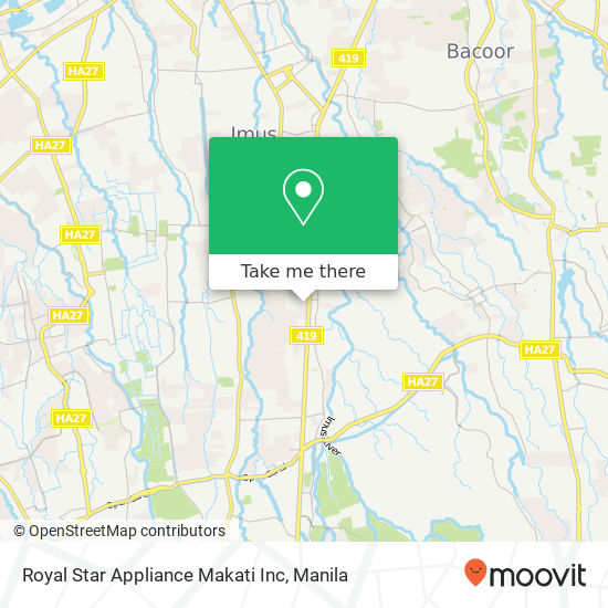 Royal Star Appliance Makati Inc map