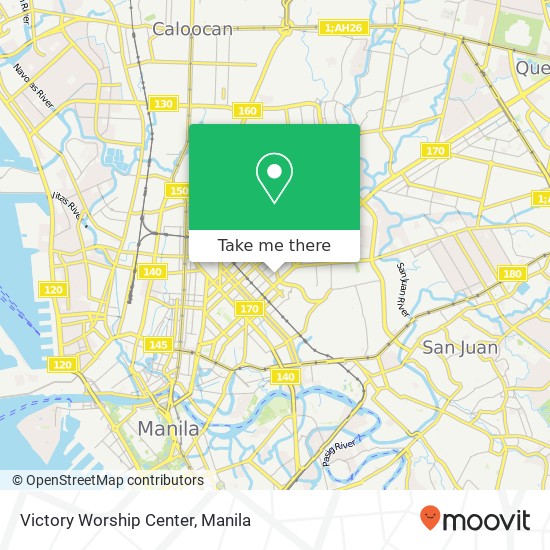 Victory Worship Center map