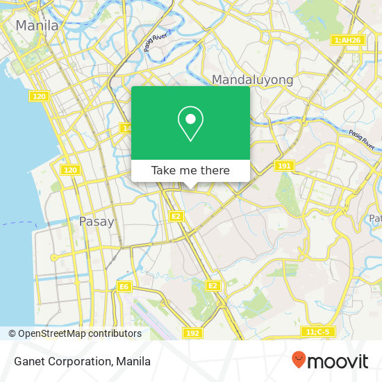 Ganet Corporation map