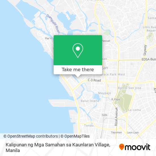 Kalipunan ng Mga Samahan sa Kaunlaran Village map