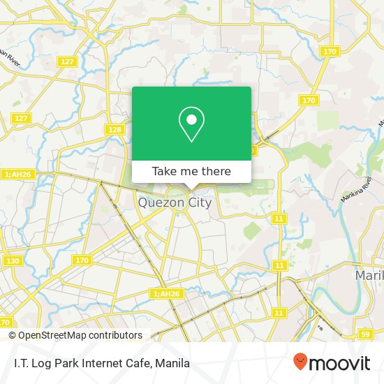 I.T. Log Park Internet Cafe map