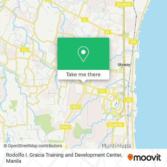Rodolfo I. Gracia Training and Development Center map