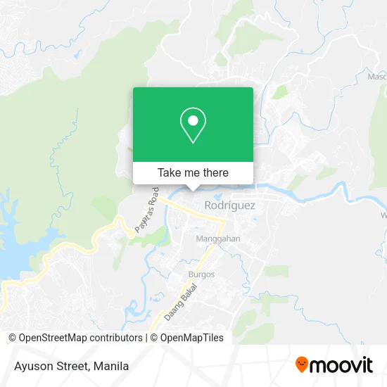 Ayuson Street map