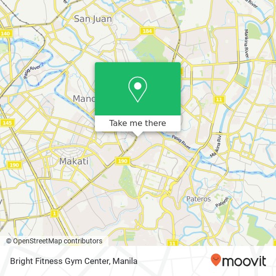 Bright Fitness Gym Center map