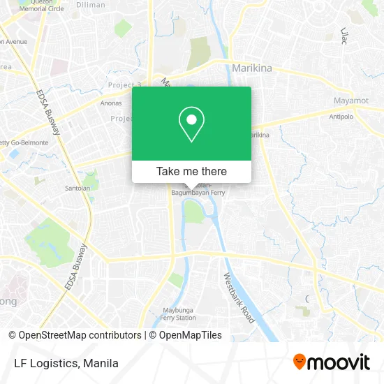 LF Logistics map