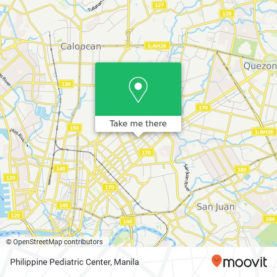 Philippine Pediatric Center map