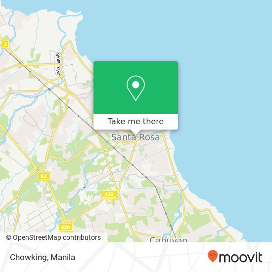Chowking, Rizal Blvd Malusak Pob., Santa Rosa, 4026 map