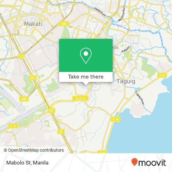 Mabolo St map