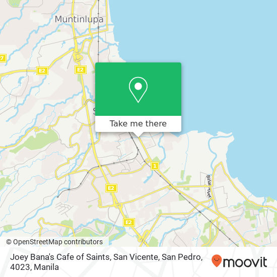 Joey Bana's Cafe of Saints, San Vicente, San Pedro, 4023 map