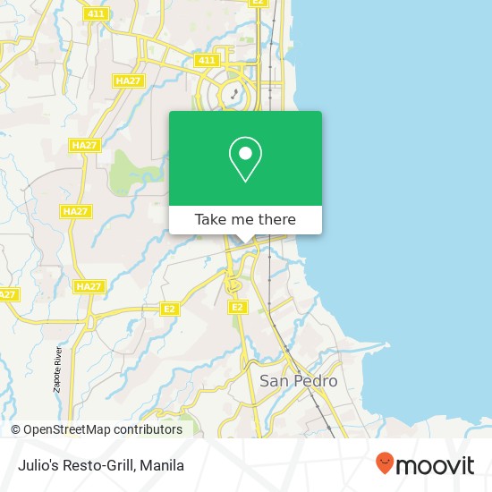 Julio's Resto-Grill, N. Insular Prison Rd Poblacion, Muntinlupa map