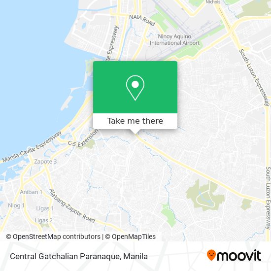 Central Gatchalian Paranaque map