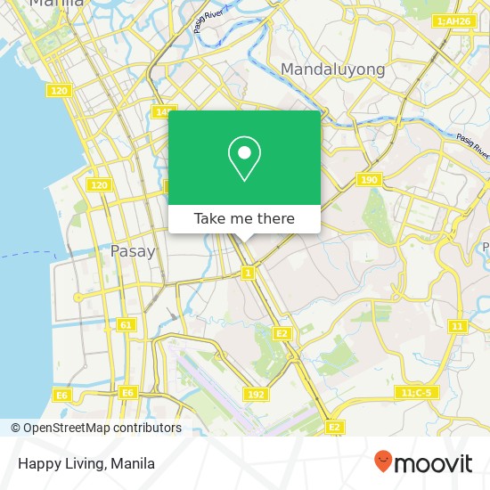 Happy Living, Chino Roces Ave San Lorenzo, Makati map