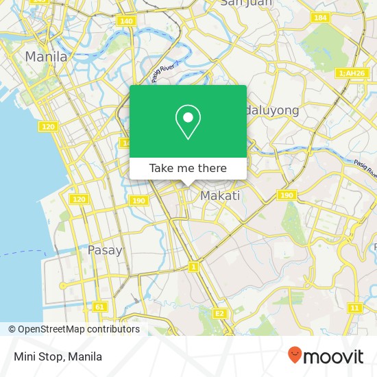 Mini Stop, Salcedo San Lorenzo, Makati map