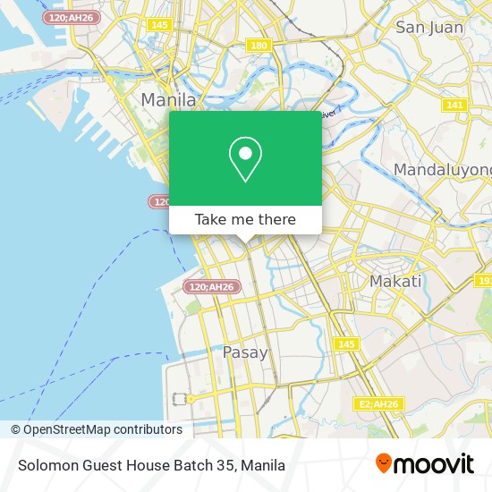 Solomon Guest House Batch 35 map