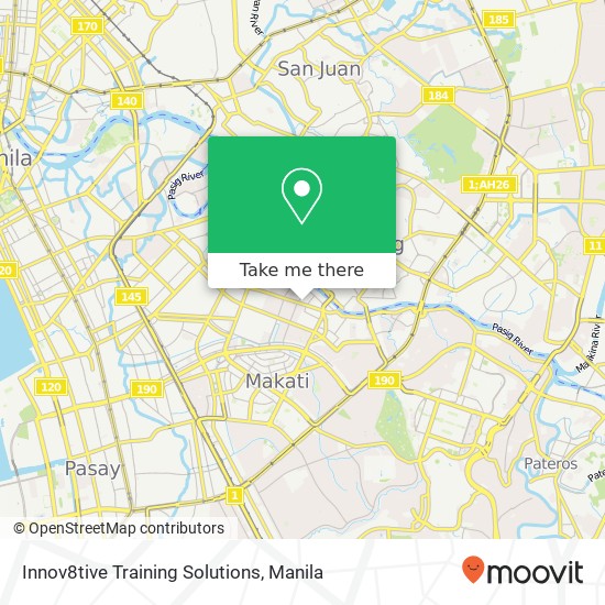 Innov8tive Training Solutions map