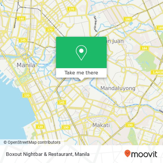 Boxout Nightbar & Restaurant, Pedro Gil St Barangay 879, Manila map