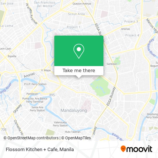 Flossom Kitchen + Cafe map