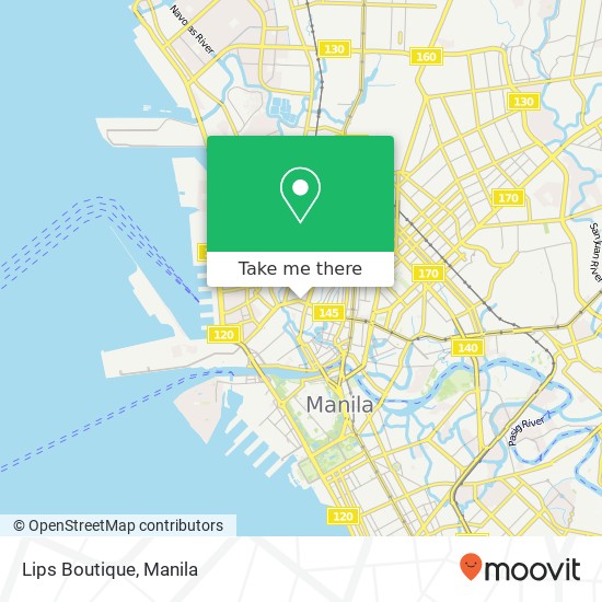 Lips Boutique, Claro M. Recto Ave Barangay 293, Manila map